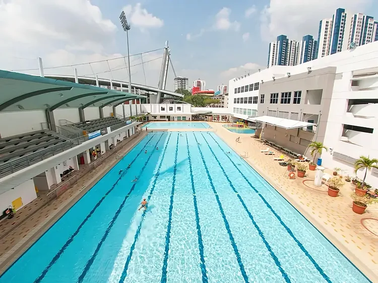 Jalan Besar Swimming Complex in Singapore
