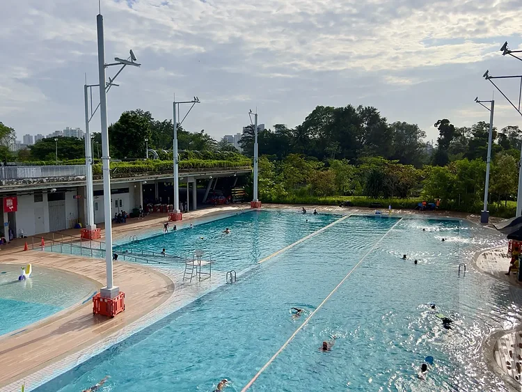 Jurong Lake Gardens Pool in Singapore